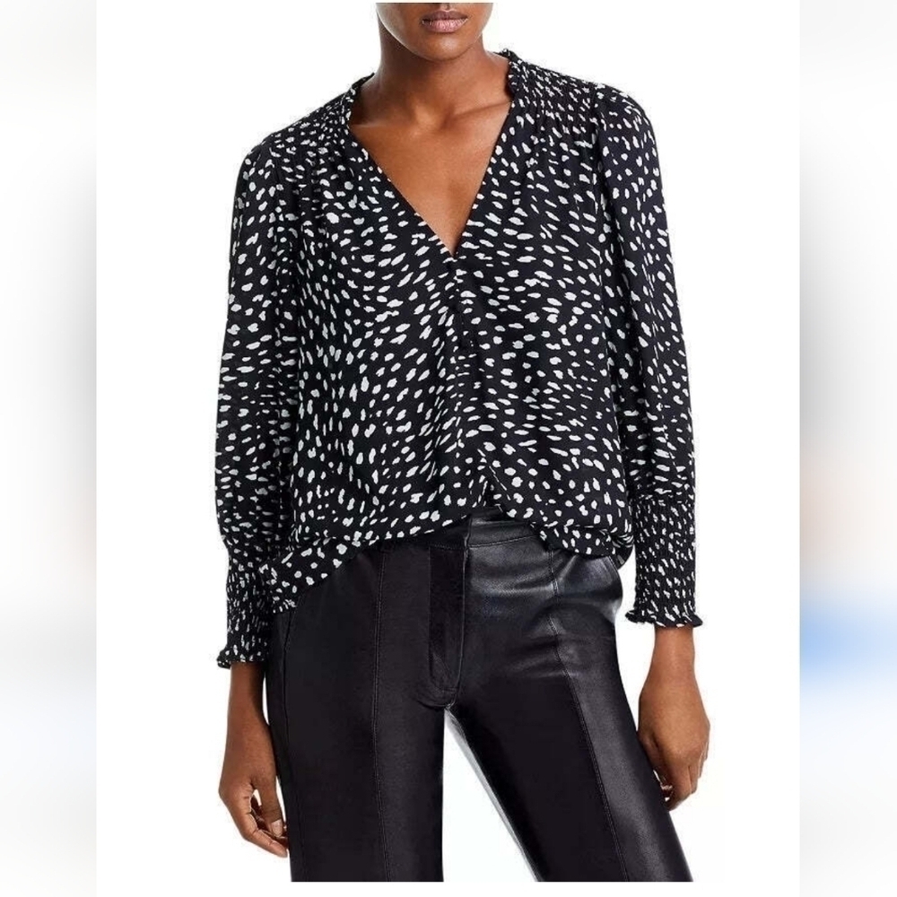 Aqua XL women long sleeve blouse